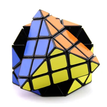 LanLan 8 6 Kryptis Paviršiaus Hexahedron Skewbed Magic Cube Profesinės Greičio Įspūdį Antistress Švietimo Žaislai Vaikams