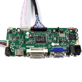 Latumab Nauji LCD LED Valdiklio plokštės tvarkyklių rinkinį, skirtą LTN173KT01 HDMI + DVI + VGA Nemokamas pristatymas