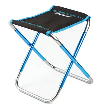 Lauko veidrodėliai išmatose 7075 aliuminio žvejybos kėdė nešiojamų kelionių paplūdimio kėdės maža kėdė traukinio lankstymo išmatose