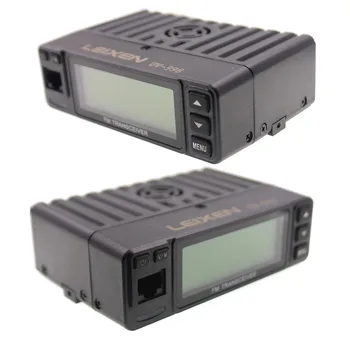 LEIXEN VV-998S VV-998 Mini 25W dviejų dažnių VHF UHF 144/430MHz Mobiliojo Transceive Mėgėjų Kumpis Radijo Car Radio