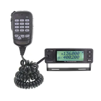 LEIXEN VV-998S VV-998 Mini 25W dviejų dažnių VHF UHF 144/430MHz Mobiliojo Transceive Mėgėjų Kumpis Radijo Car Radio