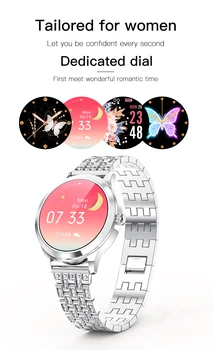 LEMFO LW07 Smart Watch Moterų 2.5 D 
