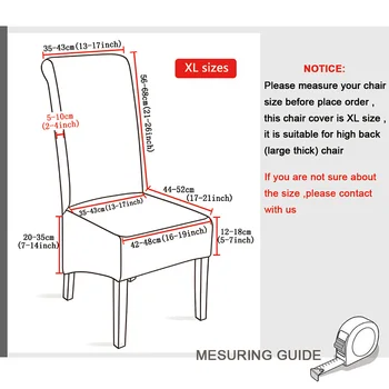 Leorate Spausdinti Kėdė Padengti Elastinga XL Dydžio Ilgas Atgal Europoje Stilių Sėdynių užvalkalai Ruožas Kėdžių dangose Viešbutis Šalies Pokylių Namų