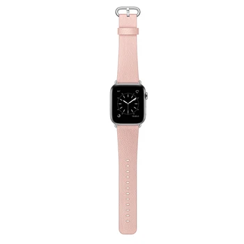 Lichee Modelio natūralios Odos Watchband Apple Žiūrėti Serija 5/4/3/2/1 Apyrankę 42 mm, 38 mm, Dirželis iwatch Juosta 40mm 44mm