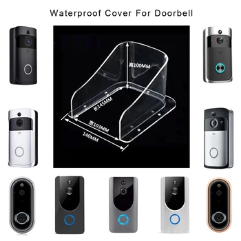 Lietaus, Universalus Tipas Wifi Doorbell Kamera, Vandeniui atsparus Dangtis Smart IP Vaizdo Domofonas 