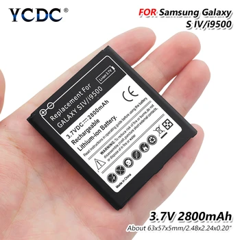 Ličio 2800mAh Samsung S4 Bateria Bateriją, Skirtą Samsung Galaxy SIV S4 i9500 i9505 Baterijos Galaxy S4 i9500