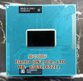 Lntel Core CPU SR0U1 Dual-Core Mobile cpu procesorius 2020M 2.4 GHz L3 2M Socket G2 / rPGA988B (darbo Nemokamas Pristatymas)