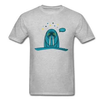 LOL jūrų vėplio Marškinėliai Vyrams Harajuku Viršūnes Tees Vasaros T-shirt Gražių Animacinių filmų Spausdinti Drabužių Geras Žaidimas Marškinėlius Juoda