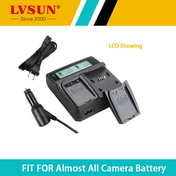 LVSUN BP-1410 BP1410 BP 1410 Kamera, Baterija, Įkroviklis, USB Port LCD Ekranas Canon Nikon Sony, Samsung, Fuji NX30 WB2200 WB2200F