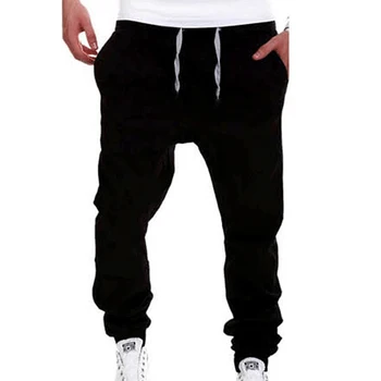 M/L/XL/XXL/XXXL Vyrų Kelnės Sweatpants Kelnės Jogger Sportwear Baggy Pants vientisos Spalvos Atsitiktinis Kelnės Kelnės