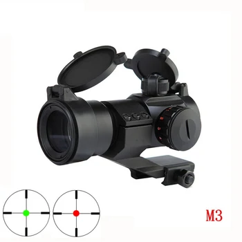 M3 Taktinis Optinį Taikiklį taikymo Sritis Holografinis Raudonos, Žalios Dot Tinklelis Kolimatorius Akyse Medžioklės Šaudymo Riflescope Oro Pistoletas