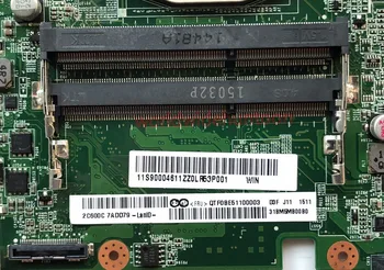 Madingas Plokštė Lenovo B5400 Nešiojamas kompiuteris Su Lizdu rPGA947 P/N 90004611 DA0BM5MB8D0 REV:D DDR3 Visiškai Išbandyta