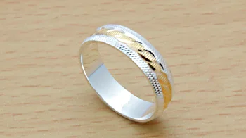 Mados 925 sterlingas sidabro žiedas vyrų / moterų sidabro žiedas kietas sidabro žiedas dizainas žavesio žiedas moterų gimtadienio proga bijoux