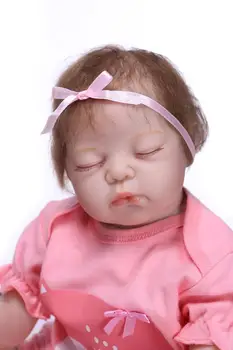 Mados Nekilnojamojo Audiniu Kūno Kūdikis Reborn Mergina Lėlės Tikroviška Reborn Baby Lėlės Žaislas Bamblys Švietimo Dovanos Dropship