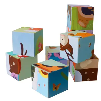 Magnetiniai Blokai 3D Dėlionės, Žaislai Vaikams Blokai Mokymosi Švietimo Žaislai Magic Cube Dėlionės Žaidimai
