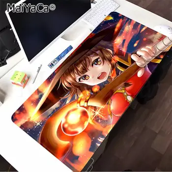 MaiYaCa Ne Slydimo PC Konosuba Japonijos Anime Didelės Pelės mygtukai PC Kompiuteris kilimėlis Nemokamas Pristatymas Didelis, Mouse Pad Klaviatūros Kilimėlis