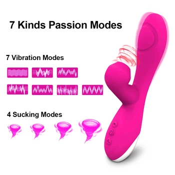 Makšties Čiulpti Vibratorius G Spot Massager Klitorį Stimuliuoja Dildo Erotiniai Masturbator Sekso Žaislai Moteris