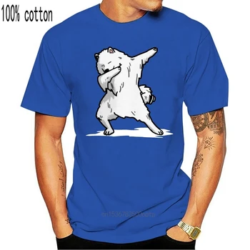 Man Juokinga, Tepdami Samoyed Šuo Marškinėliai Nuostabus Crewneck Trumpomis Rankovėmis Viršūnes Išgrynintas Medvilnės Tees Vasaros Stiliaus T Shirts