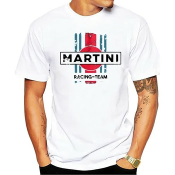 Martini Racinger Komanda Retro Populiarus Tagless Tee 2021 naujienų T-shirtShort Rankovėmis tee Marškinėliai