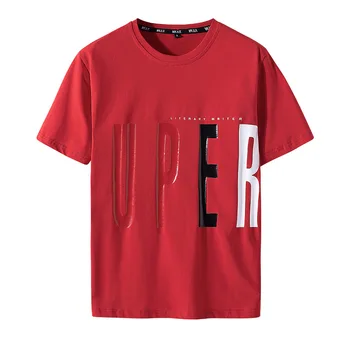 Marškinėliai Vyrams Negabaritinių Hip-Hop Marškinėlius Vyrų Juoda Balta Raudona T Marškinėliai Vyrams Didelis Dydis Tshirts Mens T Shirts Naujas Mados Tendencijos