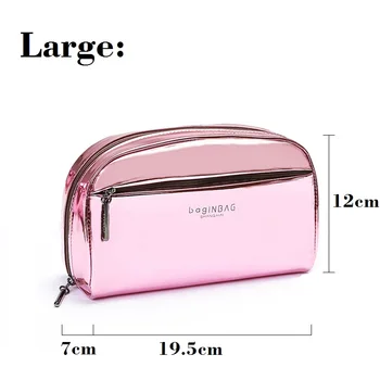 Mažas Kosmetikos Krepšys Nešiojamų Saugojimo Krepšys Multi-funkcinė Didelės Talpos Makiažas Krepšiai Rinkinys