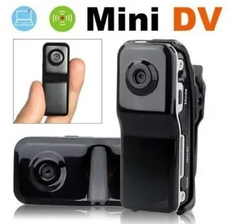MD80 Mini Veiksmo Kamera DV DVR Vedio Garso Ilgalaikį Įrašymo Apsaugos Sporto Fotoaparatą, Dviračių Lauko Profesinės Mikro Kamera