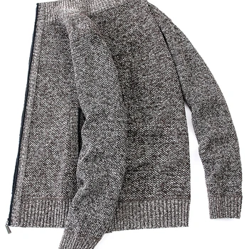 Megztinis Vyrams Storas Šiltas Sweatercoat FashionSweater Cardigan Vyrų Slim Fit Džemperiai Knitred Žiemos Atsitiktinis Megztinis Mens Drabužiai