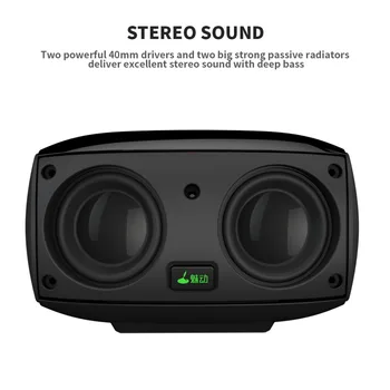 Meidong MD-5110 Portable Bluetooth speaker Nešiojamos Belaidžio Garsiakalbio Garso Sistema stereo Muzikos supa touch mini Garsiakalbis