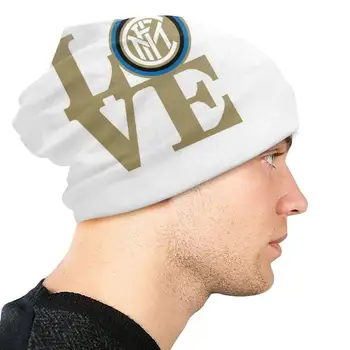 Meilė Be Kita 3 Asmenybės Hip-Hop Galvos Kepurės Kepuraitė Skrybėlės Variklio Dangčio Milano Futbolo Mėlyna Italija Juoda Šilta