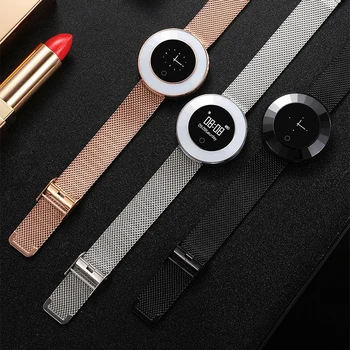 Microwear X6 Mados Smart Watch Moterų fitneso tracker Smart apyrankę, Širdies ritmas, Kraujo Spaudimas IP68 Vandeniui Smartwatch