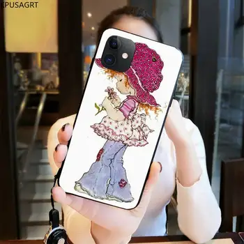 Mielas animacinių filmų Sarah kay Prabanga Unikalus Telefono Dangtelis Apple iPhone 11 pro XS MAX 8 7 6 6S Plus X 5S SE 2020 XR atveju