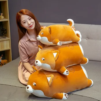 Mielas pliušinis minkštas žaislas Šuo lėlės Shiba Inu šuns iškamša pagalvė pagalvėlės vaikų gimtadienio dovana