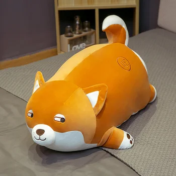 Mielas pliušinis minkštas žaislas Šuo lėlės Shiba Inu šuns iškamša pagalvė pagalvėlės vaikų gimtadienio dovana