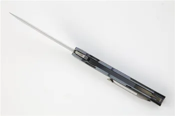 MIKER Kranos Kempingas peiliai Medžioklei Flipper sulankstomas peilis S35VN blade taktinis Titano Rankena Lauko Išgyvenimo EDC įrankiai