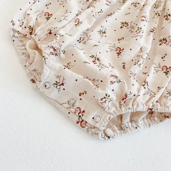 MILANCEL kūdikių, mergaičių, kūdikių drabužiai ilgomis rankovėmis bodysuit gėlių korėjos stiliaus baby one piece