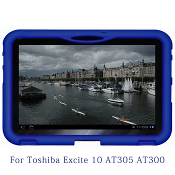 MingShore Excite 10 AT300 10.1 Atveju, Tvirtas, atsparus smūgiams Silikoninis Dangtelis, Toshiba Excite 10 10.1 colių Tablet AT305