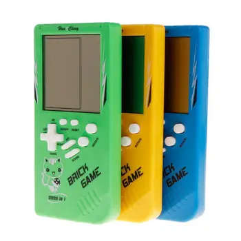 Mini Nešiojamas Retro Delninis Žaidimų Konsolės Vaikų Klasikinis Nostalgiškas Tetris Žaidimas Mašina Švietimo Dovanų, Žaislų, Žaidimų Žaidėjai
