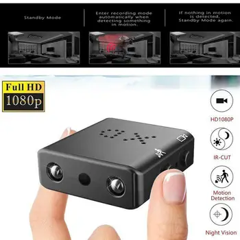 Mini Wifi Kamera Full HD 1080P Namų Apsaugos Kamera Naktinio Matymo Micro Slapta Kamera Judesio Aptikimo Vaizdo Diktofonas