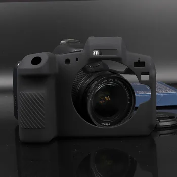 Minkšta Silikoninė Guma vaizdo Kameros Apsauginė Kūno Padengti Canon EOS R M3-M10 M100 5DSR 5D3 6D 5D4 800D 80D 1300D 650D 700D 6D2