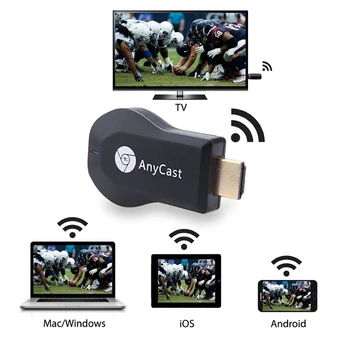 Miracast Wifi Ekranas TV Dongle Belaidžio ryšio Imtuvas 1080P HD AirPlay, DLNA Share Belaidžio 