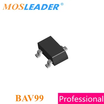 Mosleader BAV99 A7 SOT23 3000PCS BAV99LT1G 200mA 70V Pagaminti Kinijoje Perjungimo Aukštos kokybės diodai