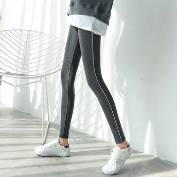 Moterų Antblauzdžiai korėjos Stiliaus Liesas Kulkšnies ilgio Kieto Visų Rungtynių Moterų Plius Dydis Mados Atsitiktinis Slim Fit Studentų Plonas Legging