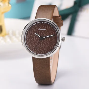 Moterų Laikrodžiai Prekės Prabangių Mados Ponios Žiūrėti Moterų Odos 5 Spalvų Šlifuoti Laikrodis Ciferblatas Laikrodis Laikrodis Relogio Masculino