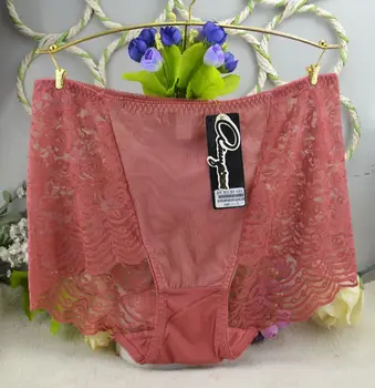 Moterų nėrinių apatiniai seksualus lingere kelnaitės gėlių nėriniais, kelnaičių skaidrus apatinis trikotažas XL 3pcs/daug