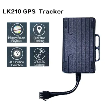 Motociklo Transporto priemonės Automobilių GPS Tracker GPS GSM GPRS Anti-lost Stebėti Realaus Laiko Sekimo Prietaisas LK210 Gps Tracker autobusų, sunkvežimių