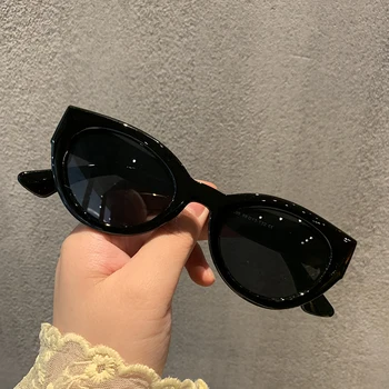 MS 2021 Naujas Moterų Akiniai nuo saulės Katės Akis UV400 Prekės Dizaineris Aukštos Kokybės Gradientas Saulės Akiniai Moterų oculos