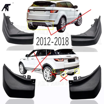 Mudguard Splash Sparnas Automobilių Reikmenys Land Rover Range Rover Evoque Dinaminis 2/4 Durų 2012-2018 4pcs / Set Purvo Atvartais