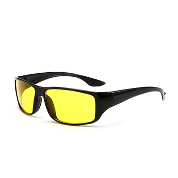 Naktinio Matymo Akiniai Vyrų Vairavimo Akiniai nuo saulės Moterims UV400 Geltona Objektyvas Anti-glare oculos de sol