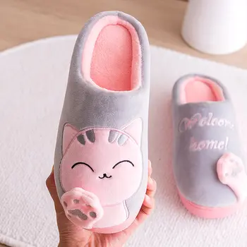 Namų šlepetės moterų sandalai 2021 patogus šiltas animacinių filmų moterų batai patalpų šlepetės bateliai moteris zapatos de mujer