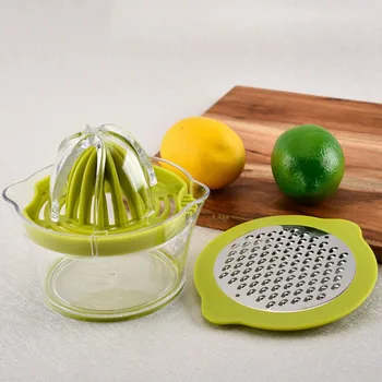 Naudinga Plastikiniai Rankinė Sulčiaspaudė Namų Easying Valyti Patvarus Multi-Funkcija Citrinų, Apelsinų Sulčiaspaudė Virtuvės Įrankis